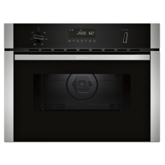 Neff C1AMG84N0B 44 Litre Built-in microwave oven with hot air - Stainless Steel